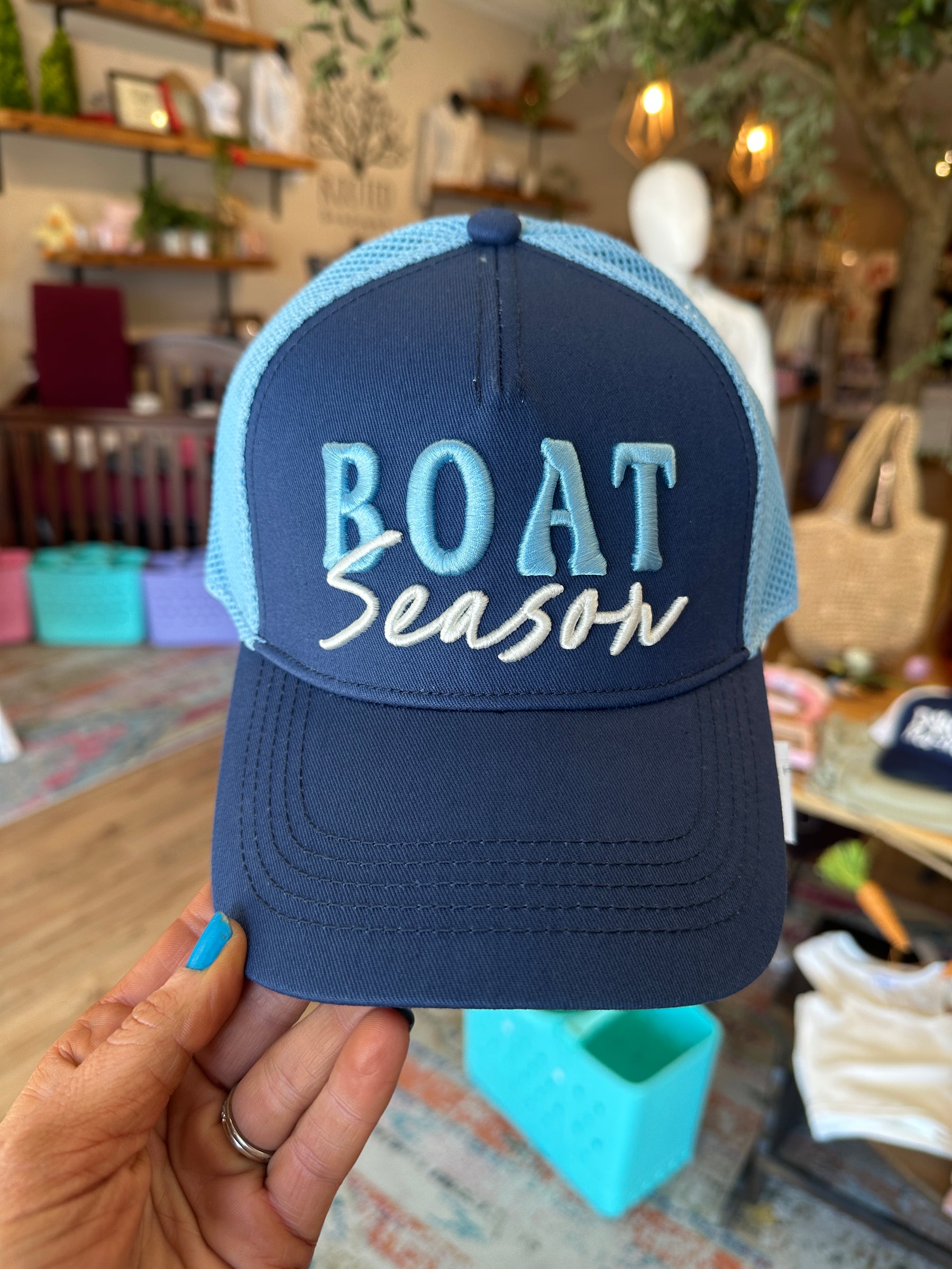 Boat Season Trucker Hat
