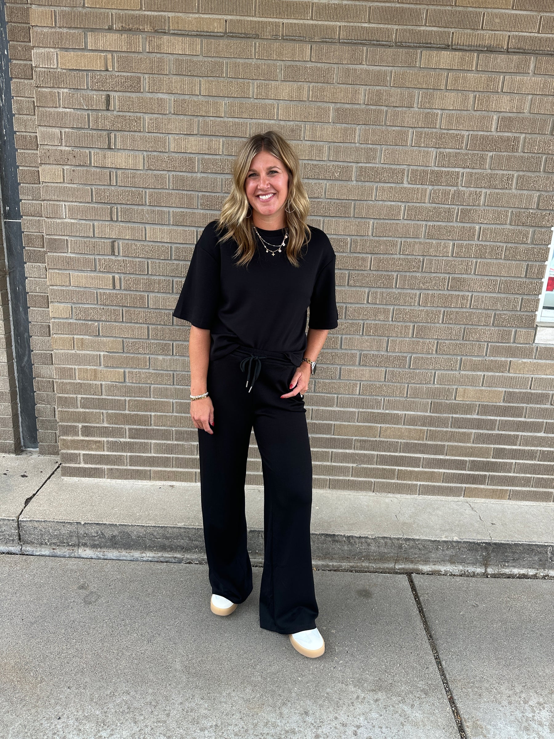 Lounge All Day Pants - Black