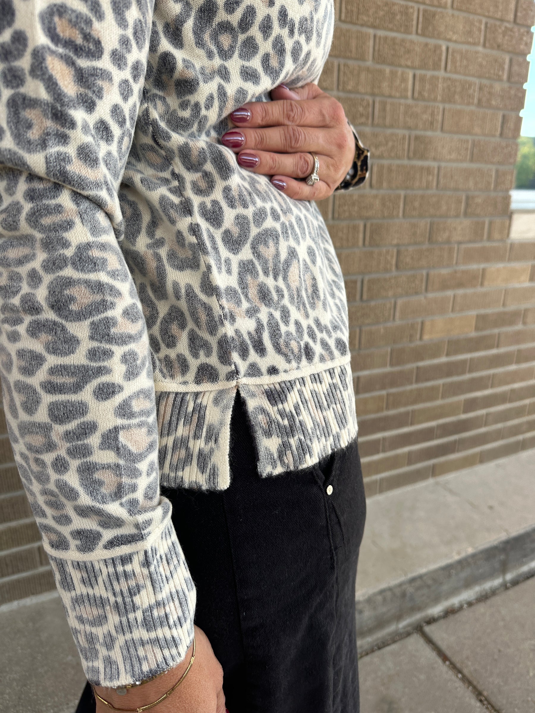 Love the Leopard Lightweight Sweater