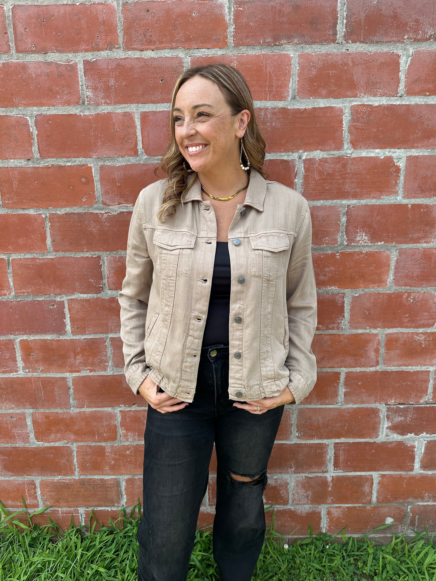 Jackie Jacket - Taupe