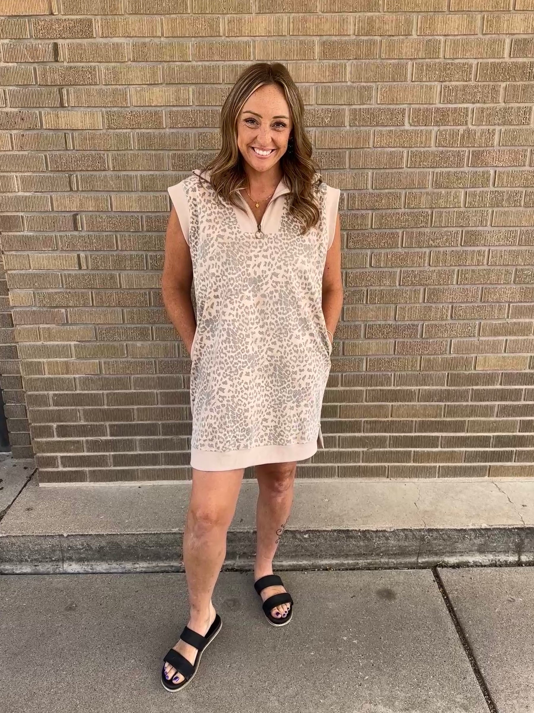 Lil Leopard Dress