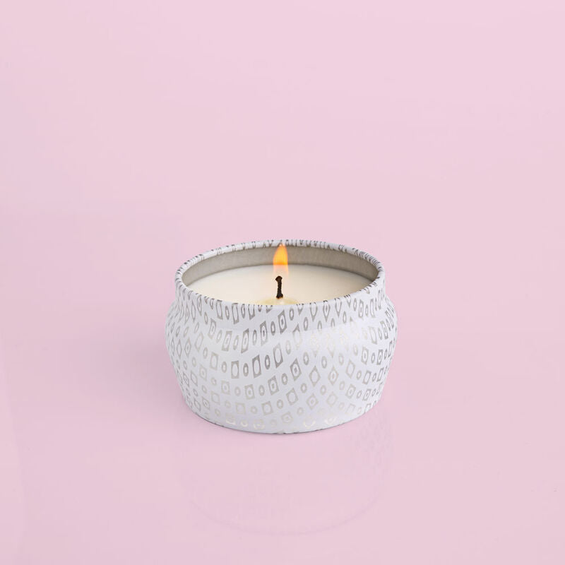 White Mini Volcano Tin