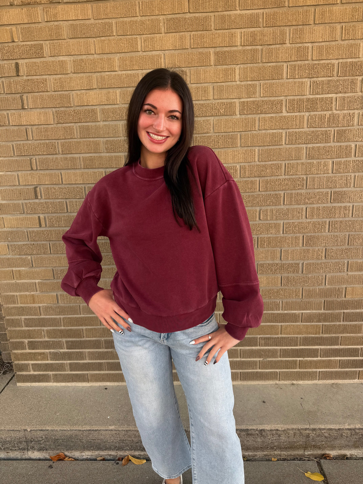 Ashford Sweatshirt - Zinfandel
