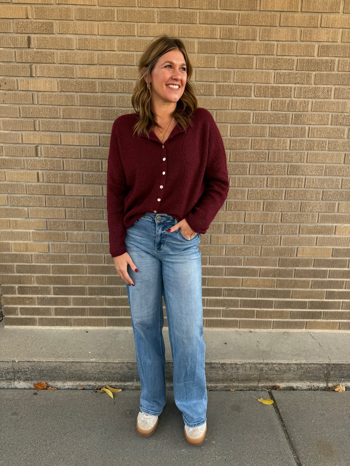 Merlot Moment Cardigan