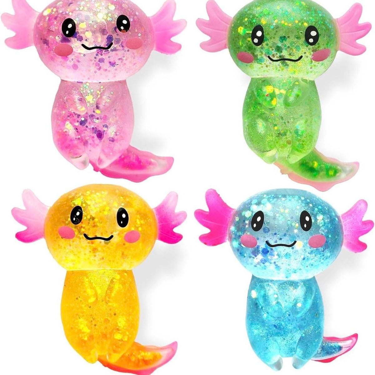 Axolotol Glitter Squishy