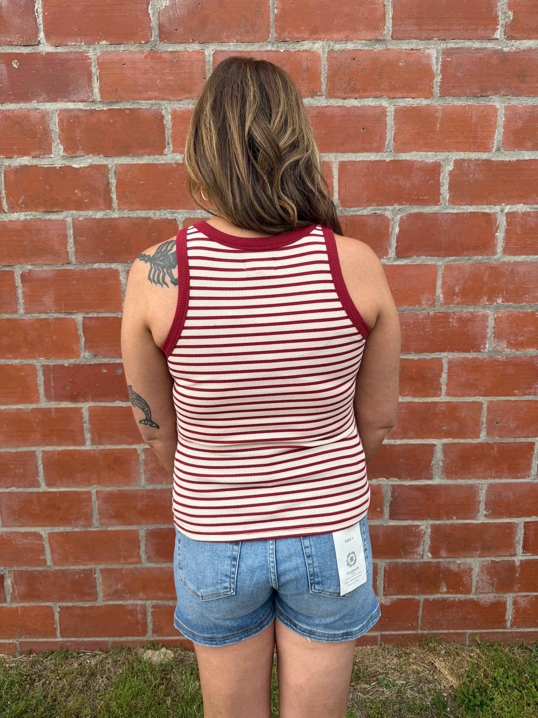 Ellen Tank - Sand Red