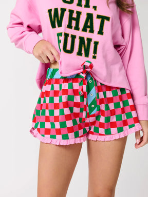 Holiday Boxer Shorts - Checkered