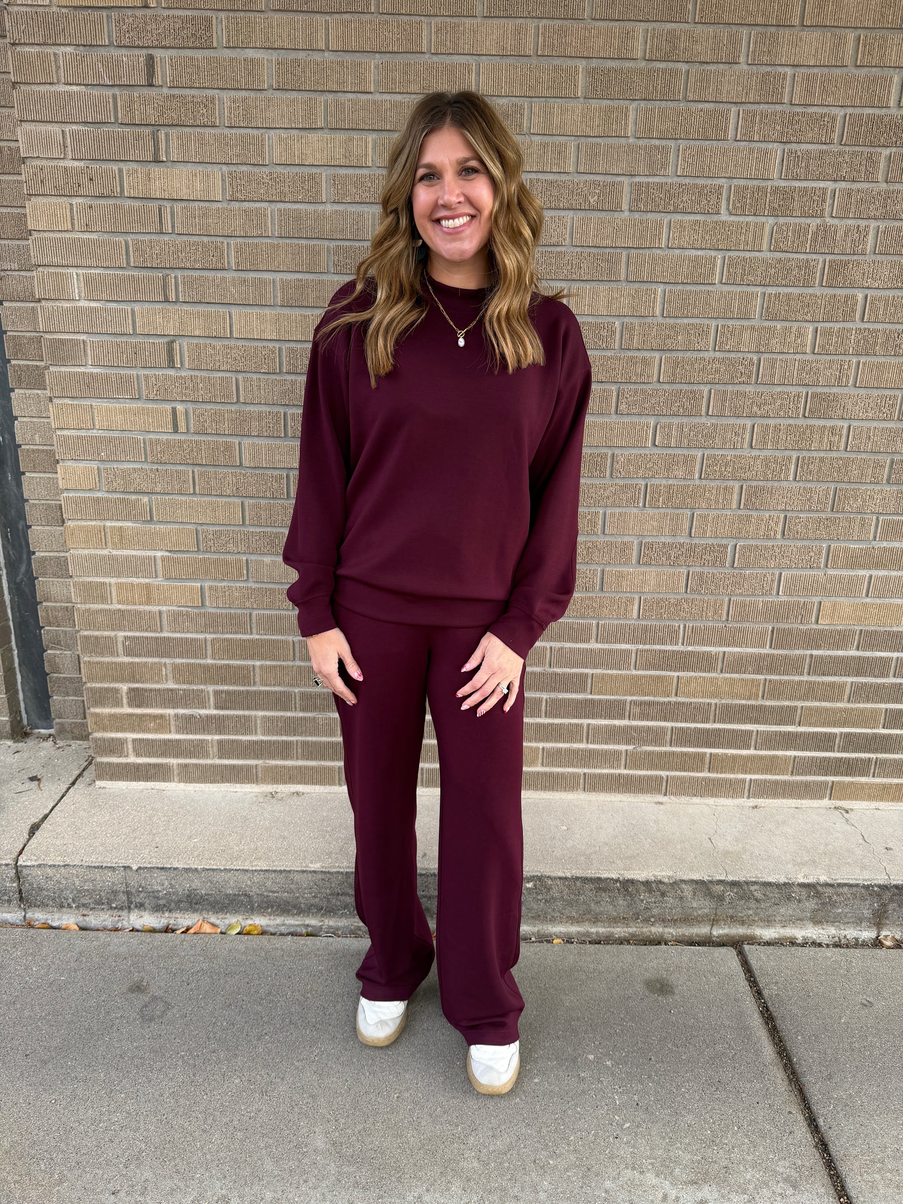 Made of Modal Pants - Dark Cherry