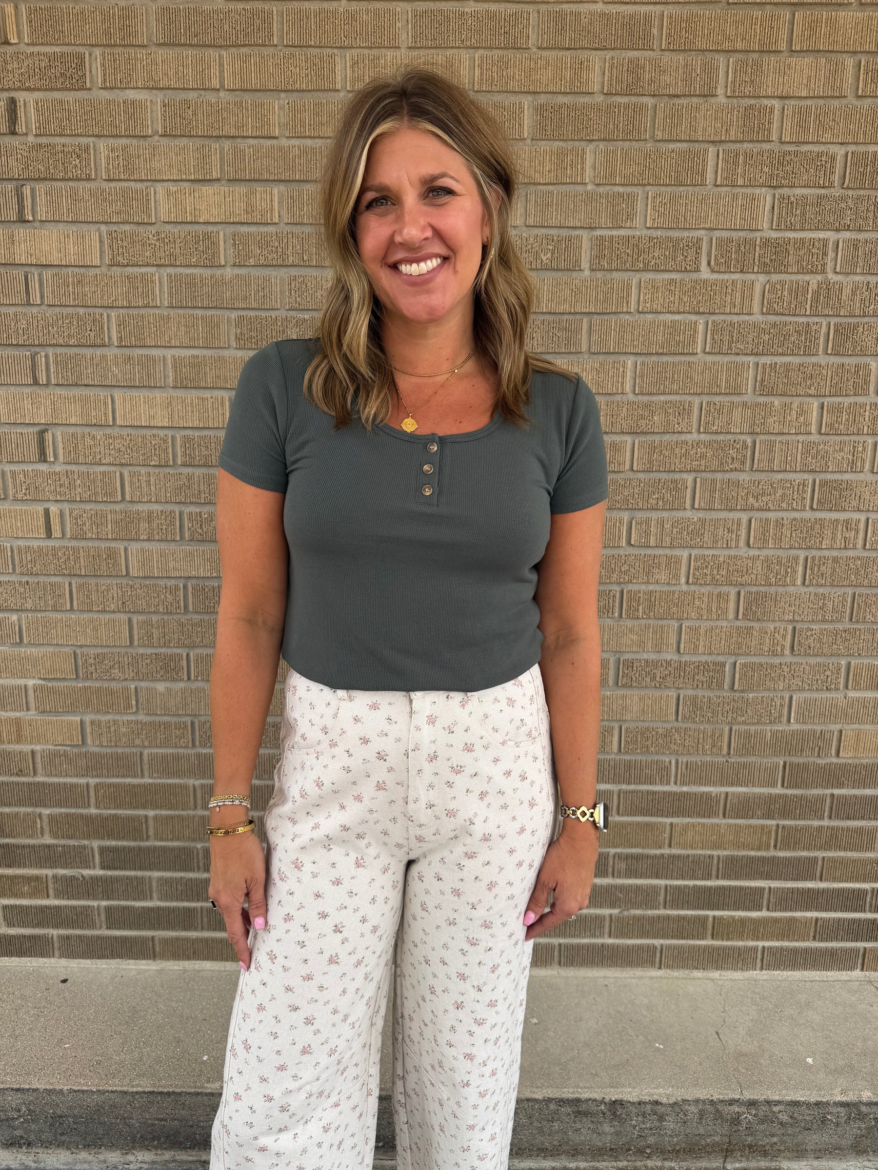 Evanore Top - Olive