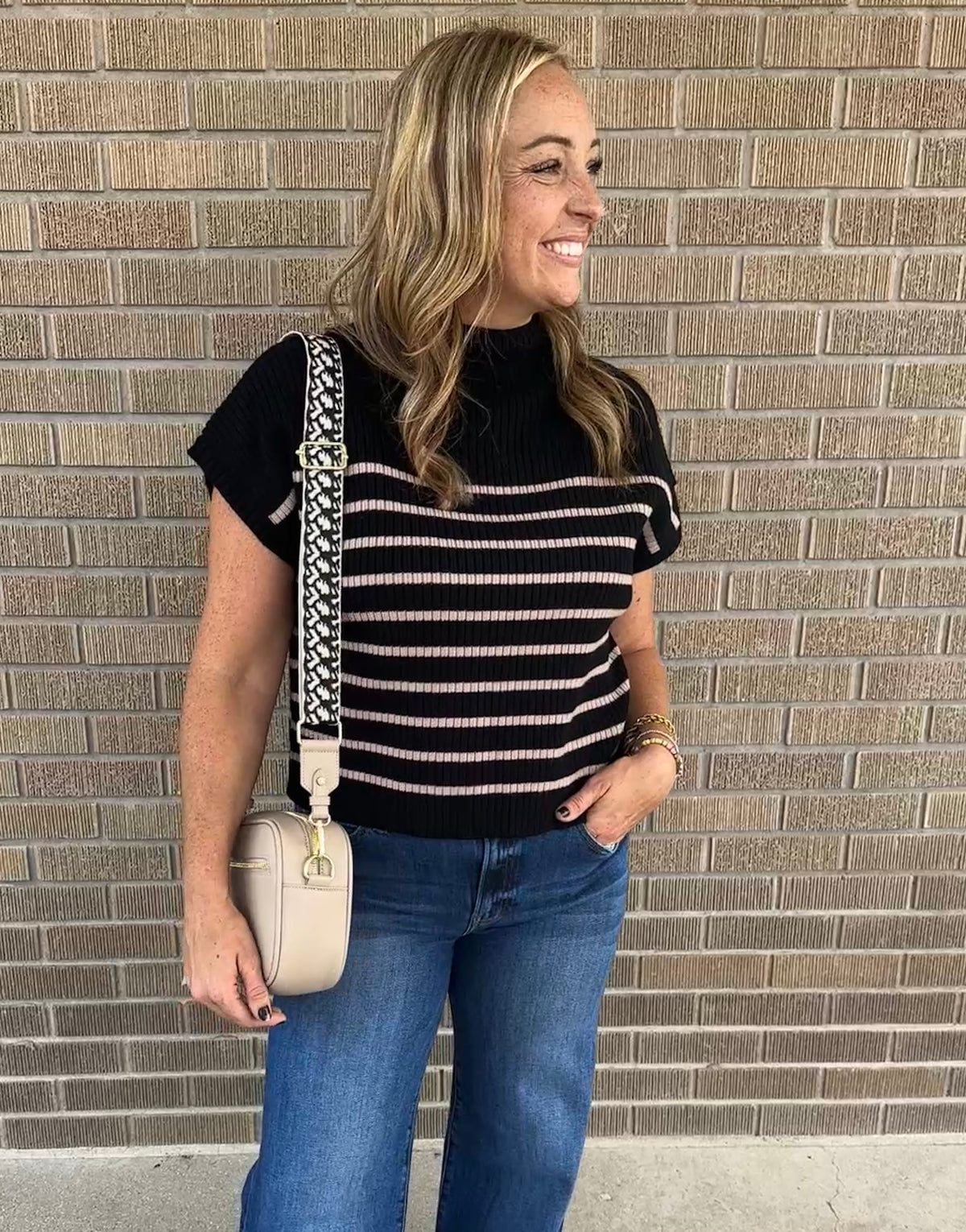 Neutrals Stripe Sweater