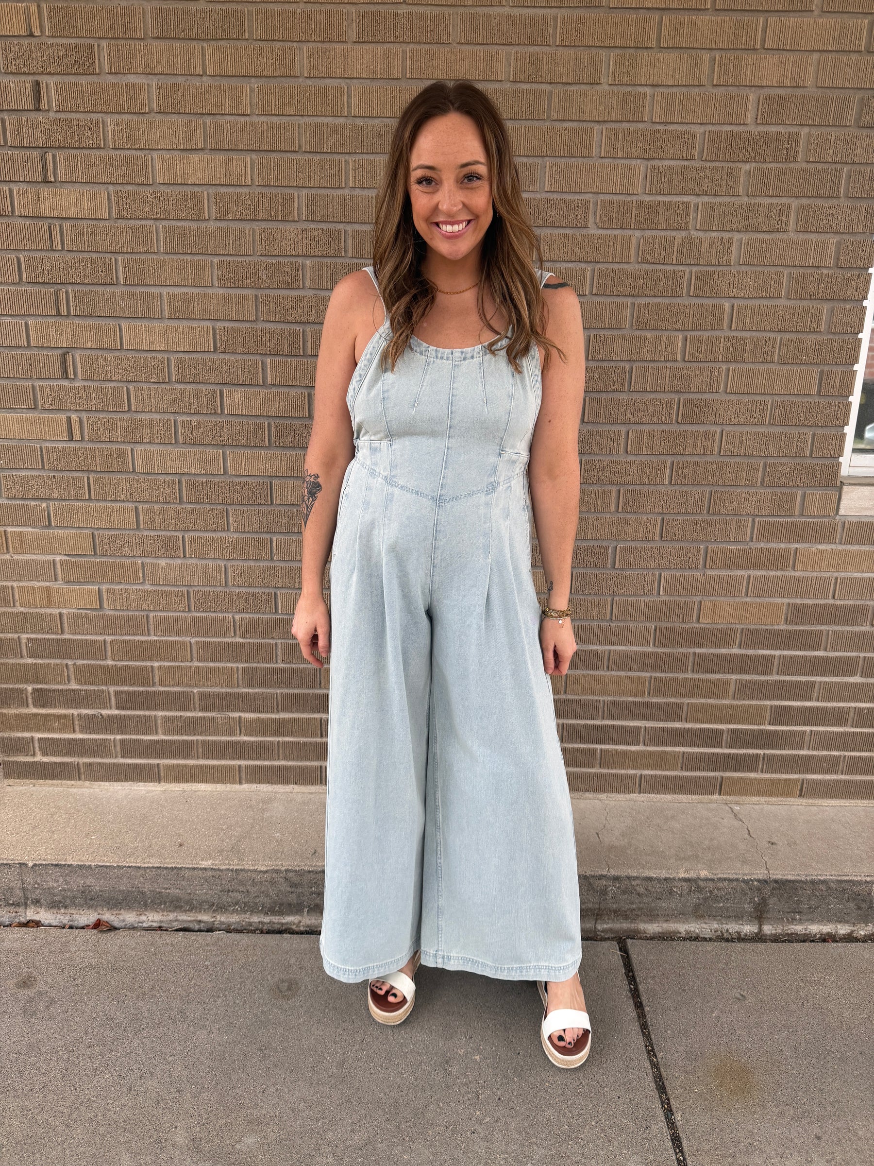 That One Denim Jumpsuit