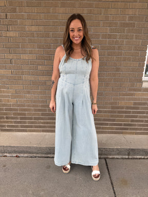 That One Denim Jumpsuit