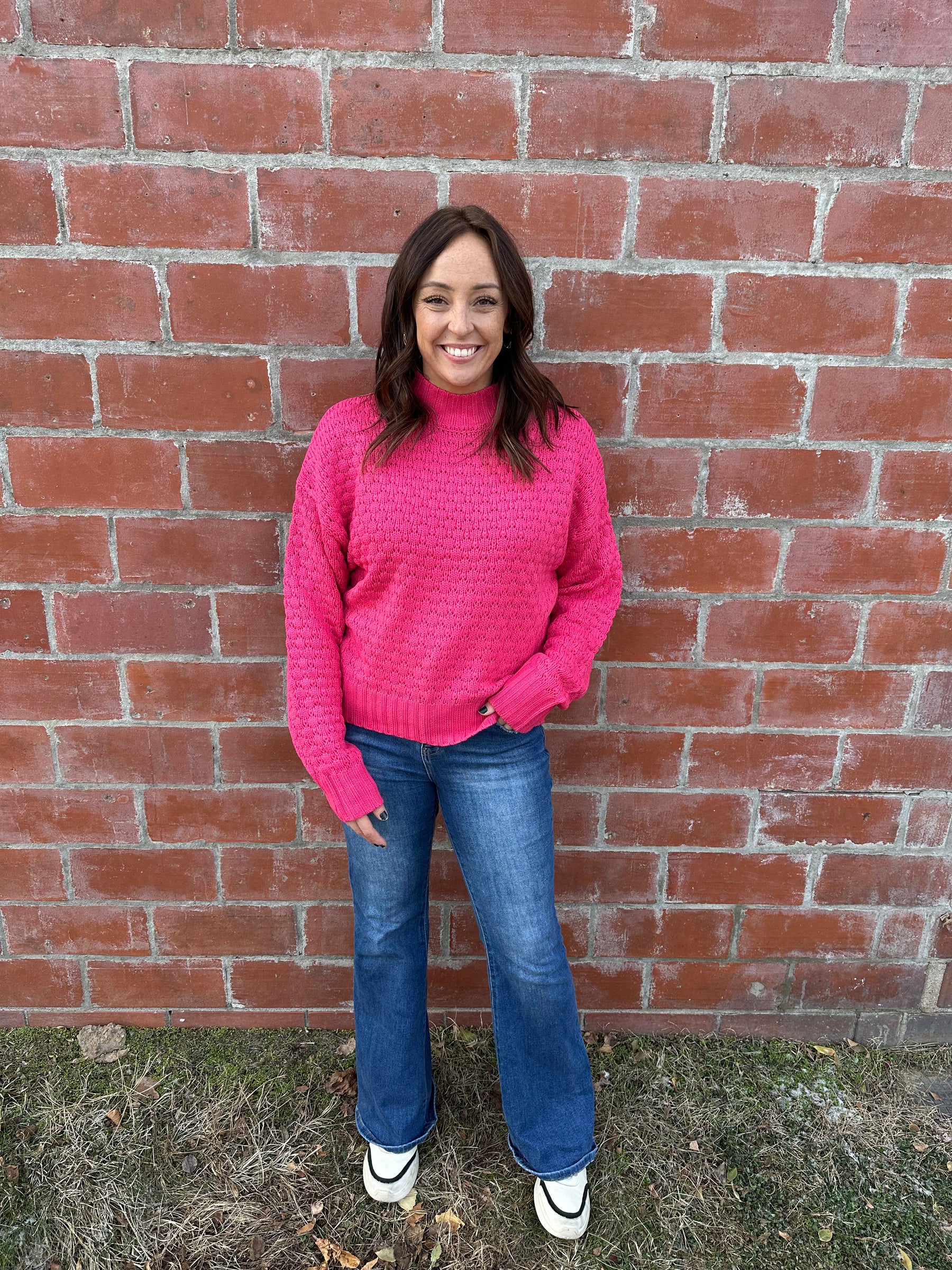 Pretty in Pink Sweater