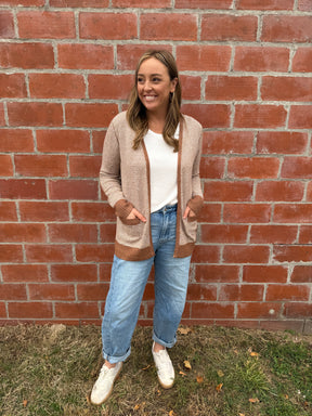 Perfect Camel Cardigan