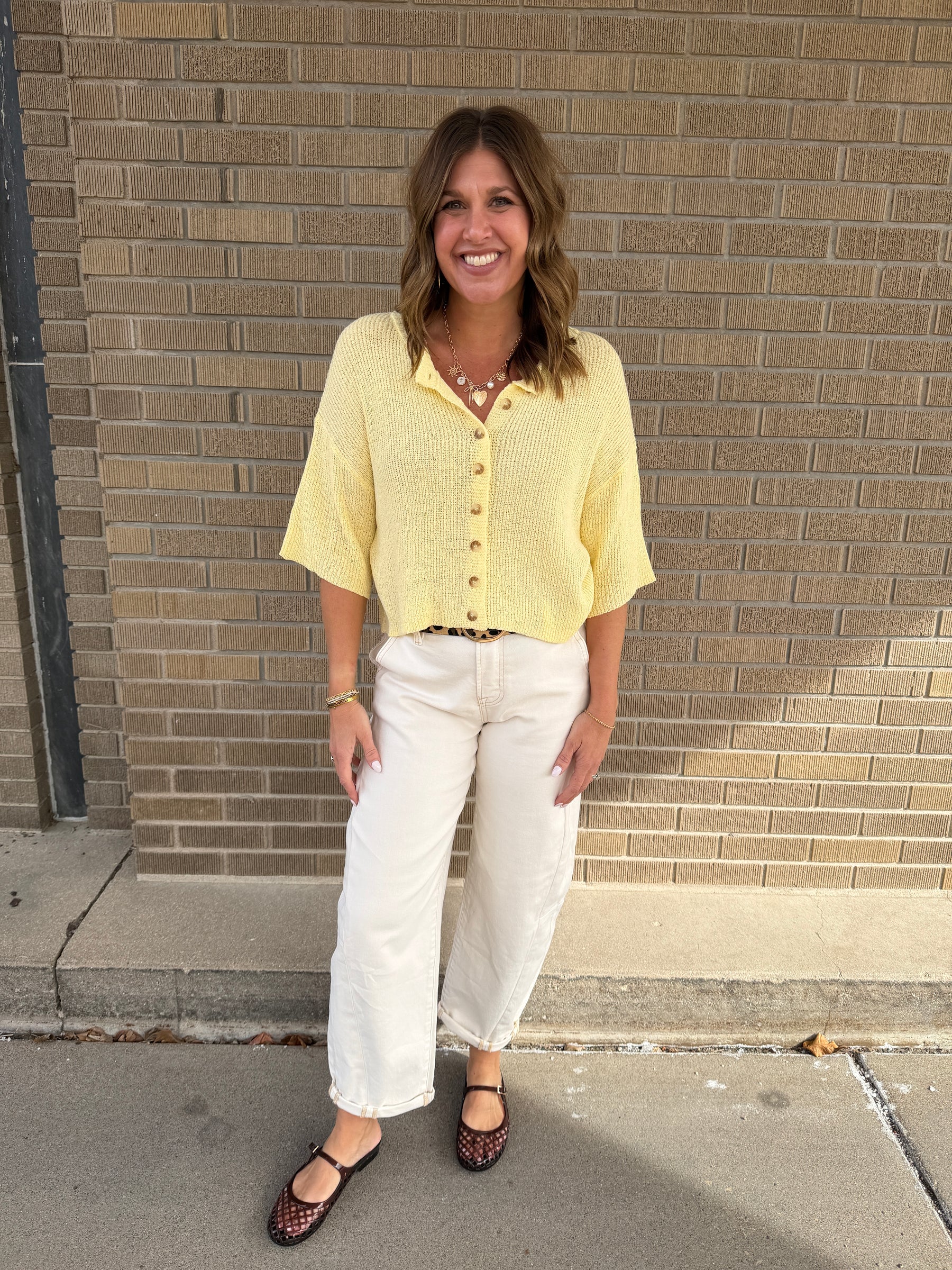 Sweetest Little Sweater - Yellow