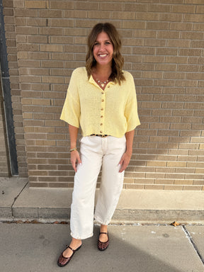 Sweetest Little Sweater - Yellow