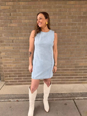 Dahlia Denim Dress