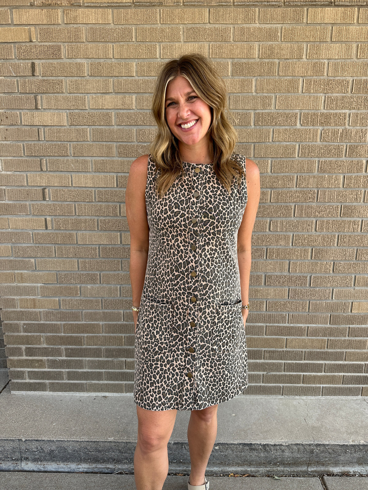 Leopard Mini Dress