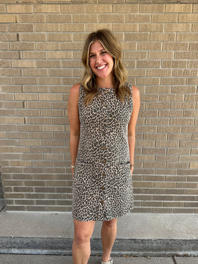 Leopard Mini Dress
