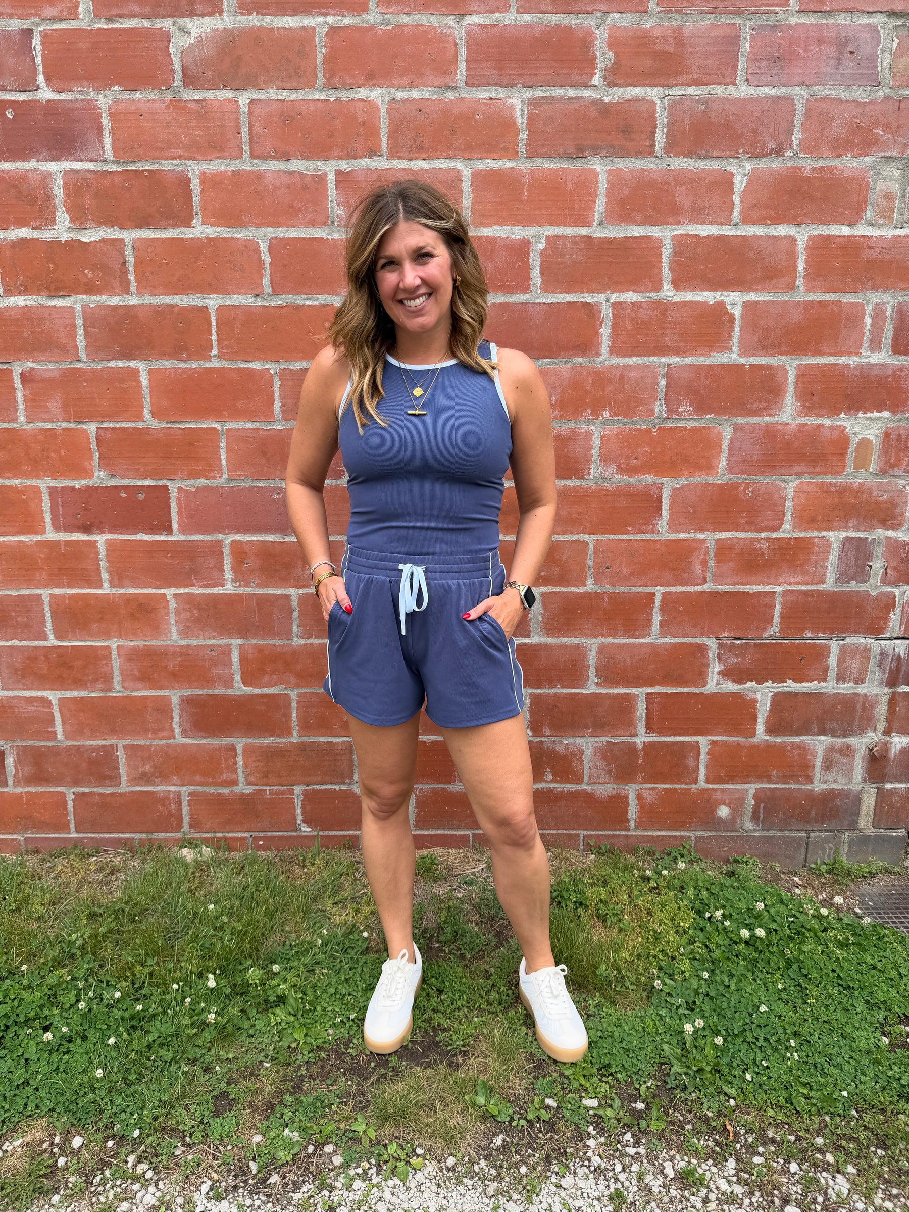 Valley Tank - Navy