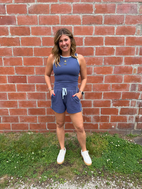 Valley Tank - Navy