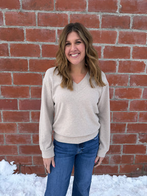 Manal Top - Heather Stucco