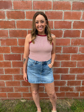 Ellen Tank - Sand Red