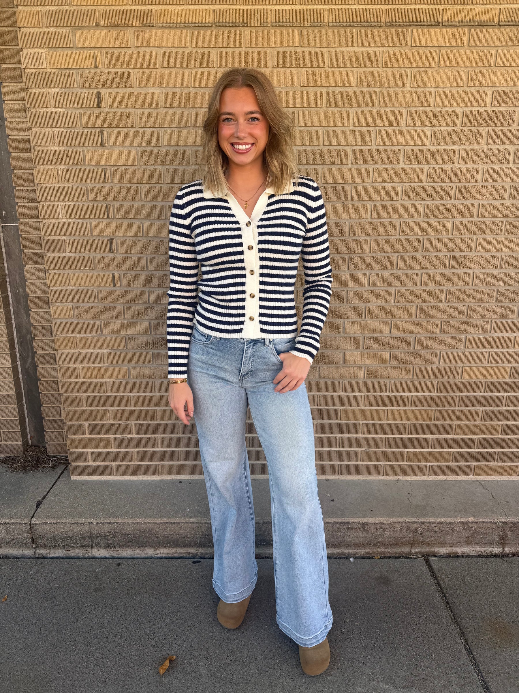 Coastal Stripe Cardi