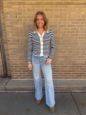 Coastal Stripe Cardi