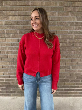 Bold as Love Red Sweater