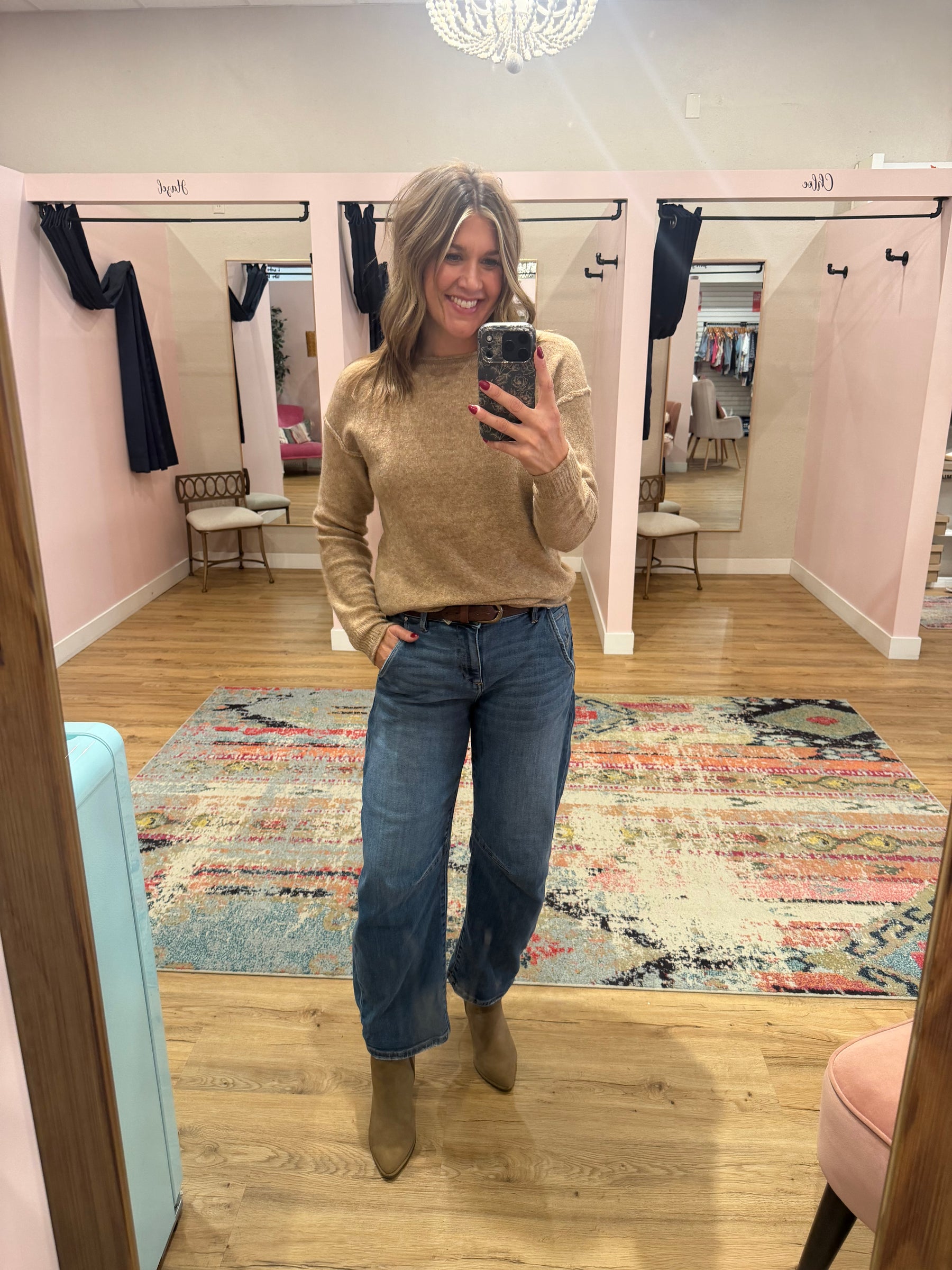 Mocha Knit Sweater