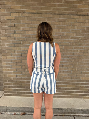 Linen Stripe Tank