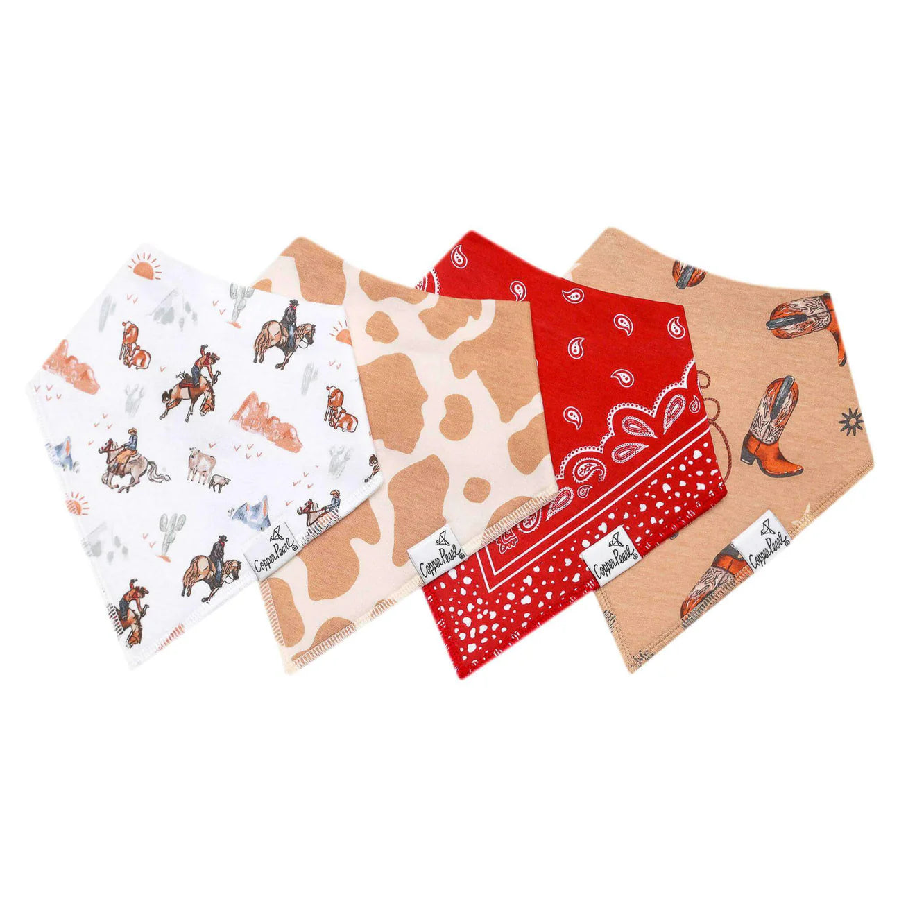 Boone 4 Pack Bib Set