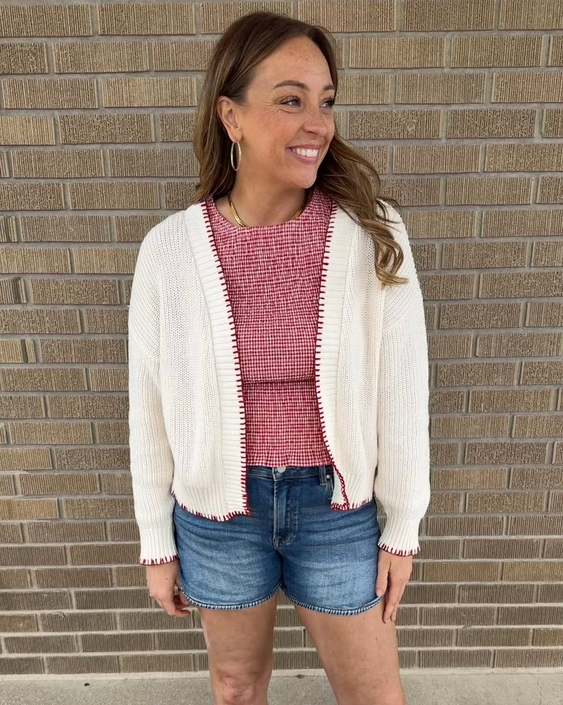 American Flag Cardigan