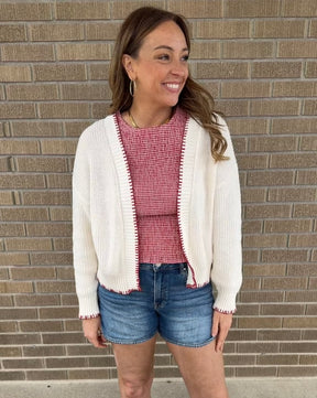 American Flag Cardigan