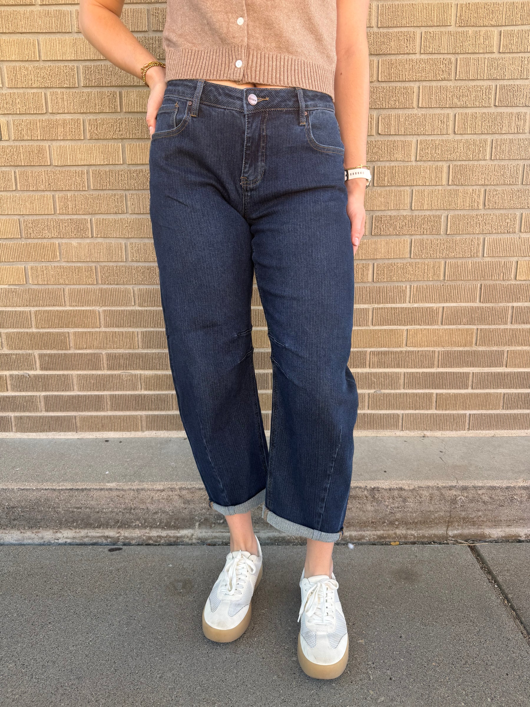 Darla Pinstripe Barrel