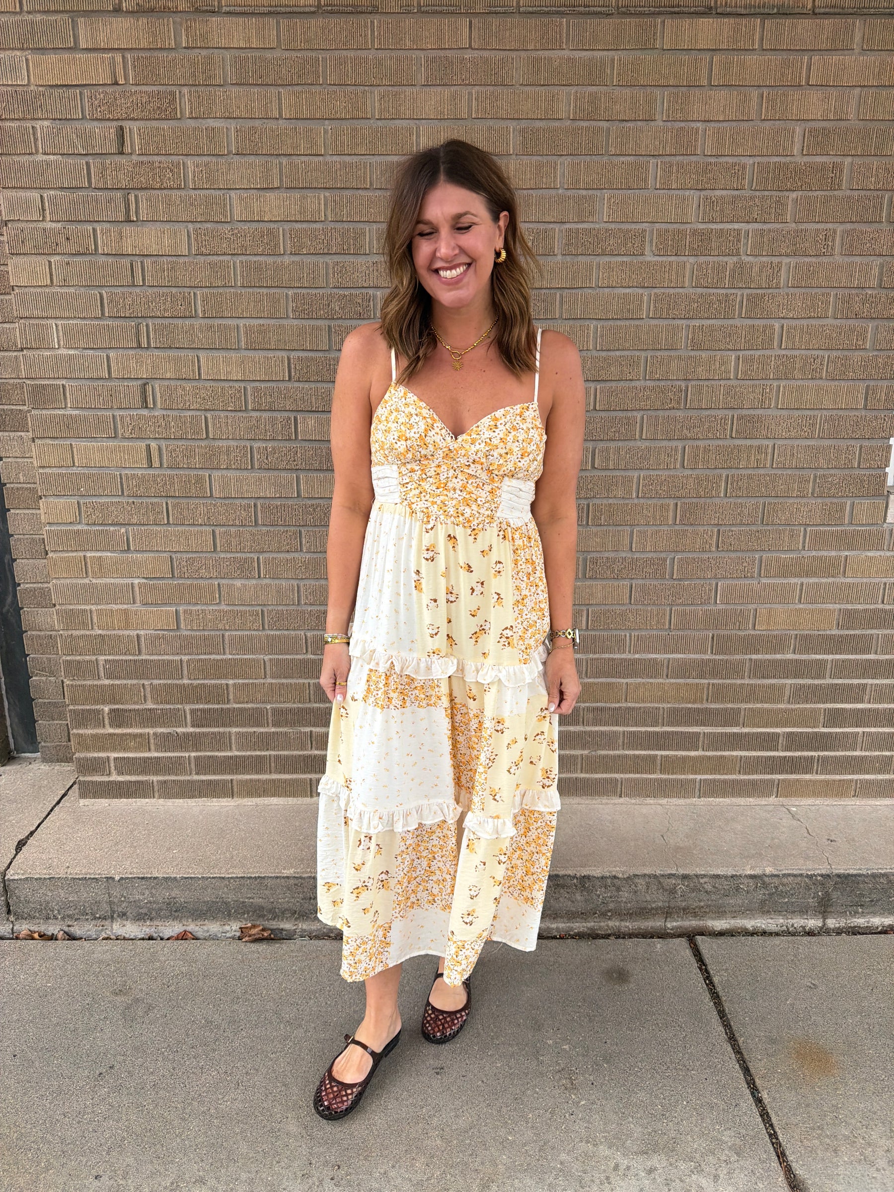 Yellow Wildflower Dress