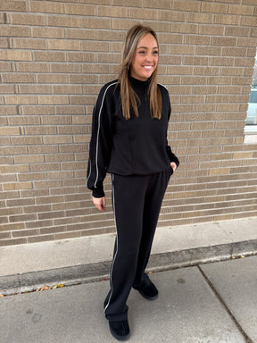 Chill Girl Modal Pants - Black