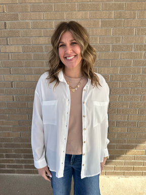 Oversized Button Down