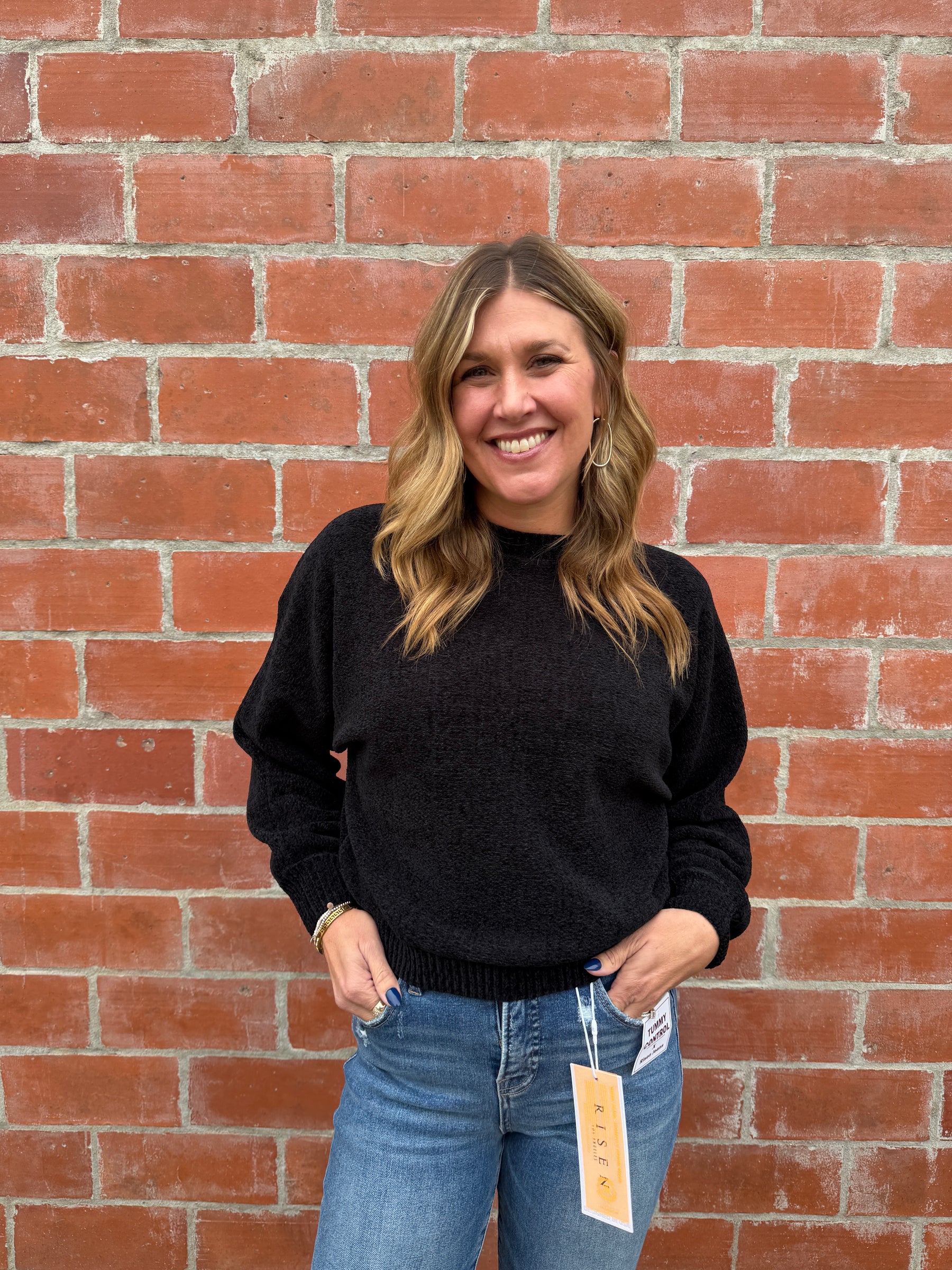 Silky Soft Sweater - Black