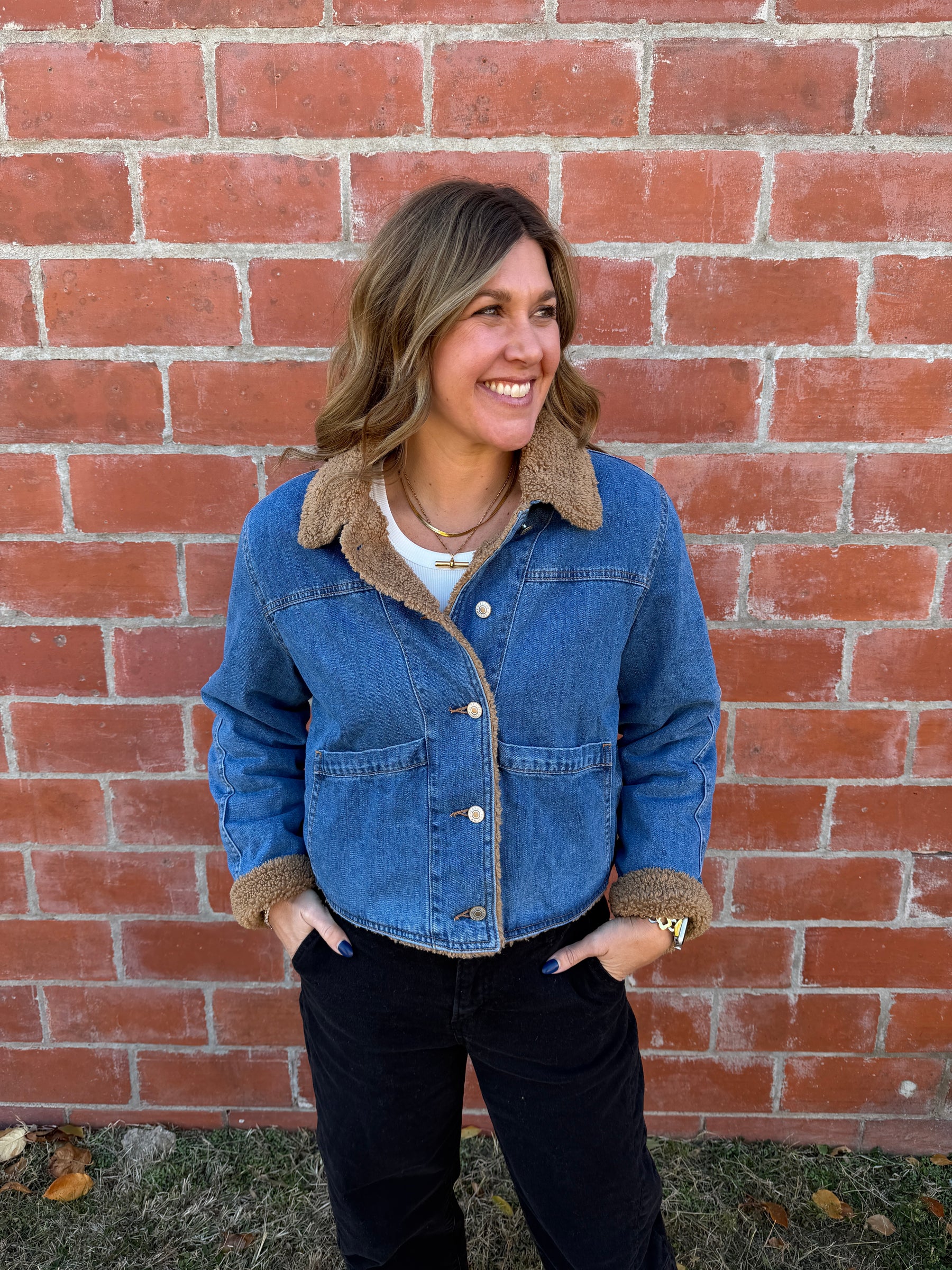 Dreams are Made of Denim Coat