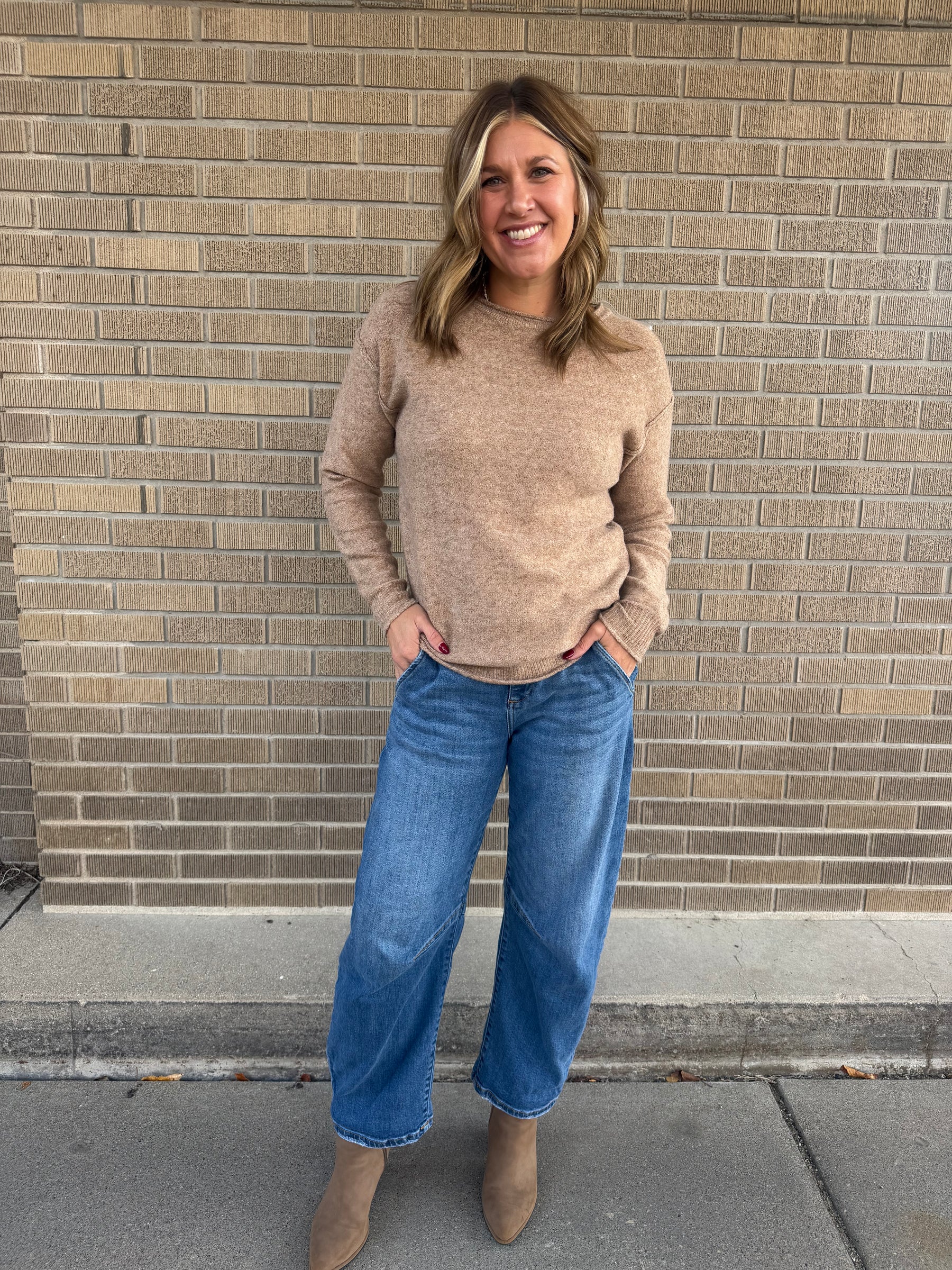 Mocha Knit Sweater