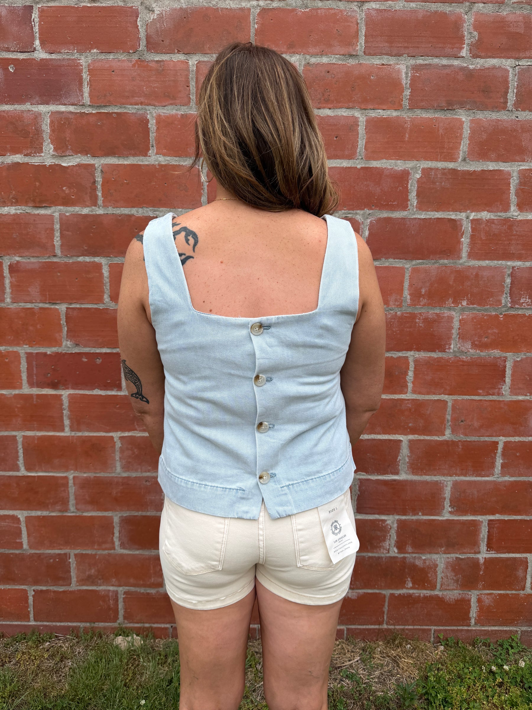 Isla Denim Tank