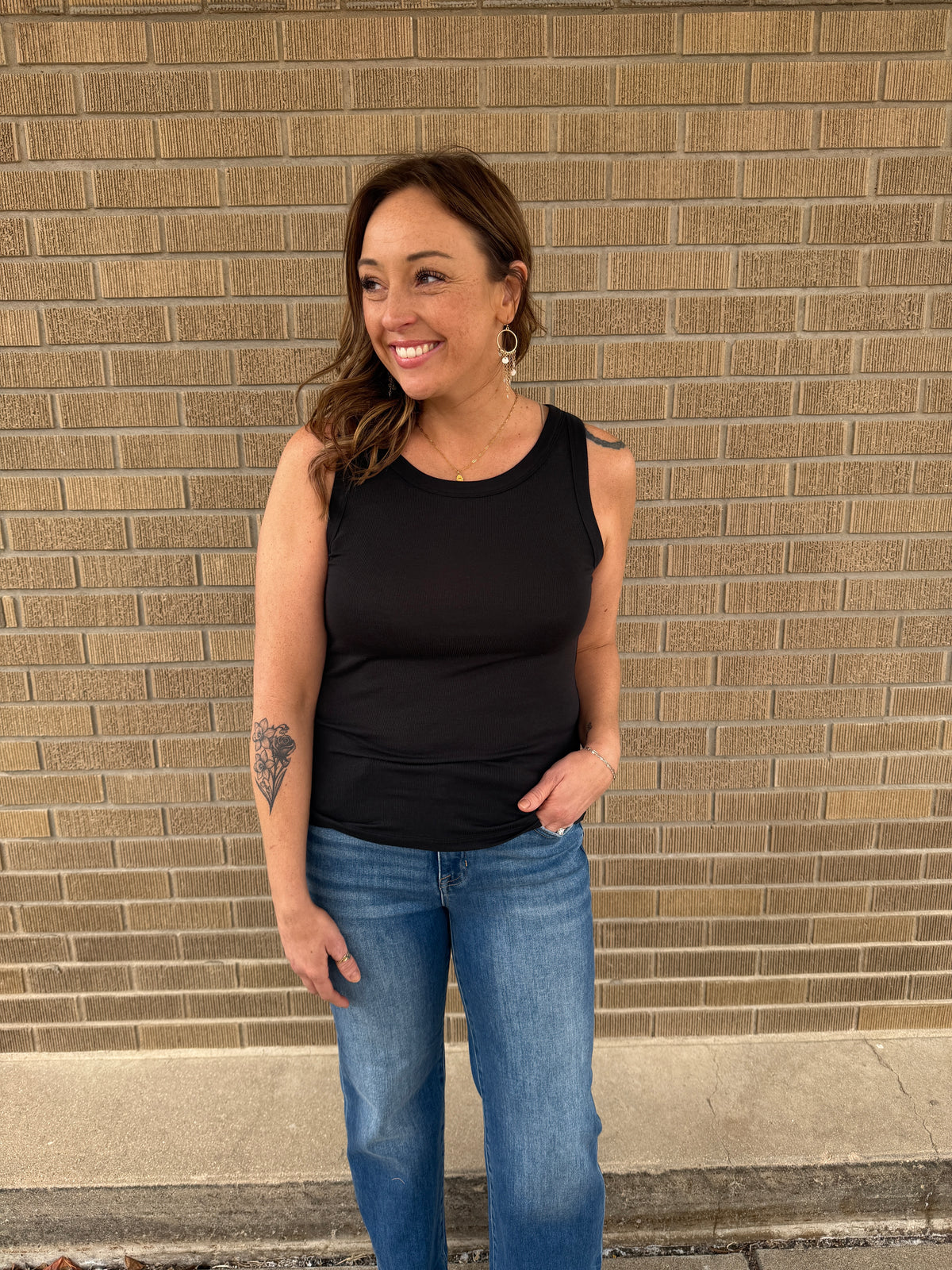 Clarence Tank - Black