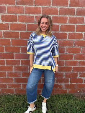 Oversized Stripe Tee