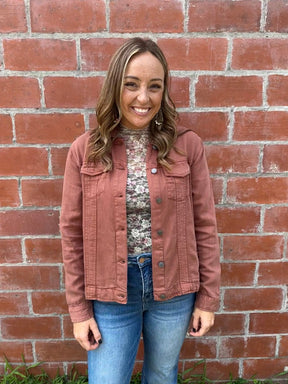 Jackie Jacket - Rustic Brown