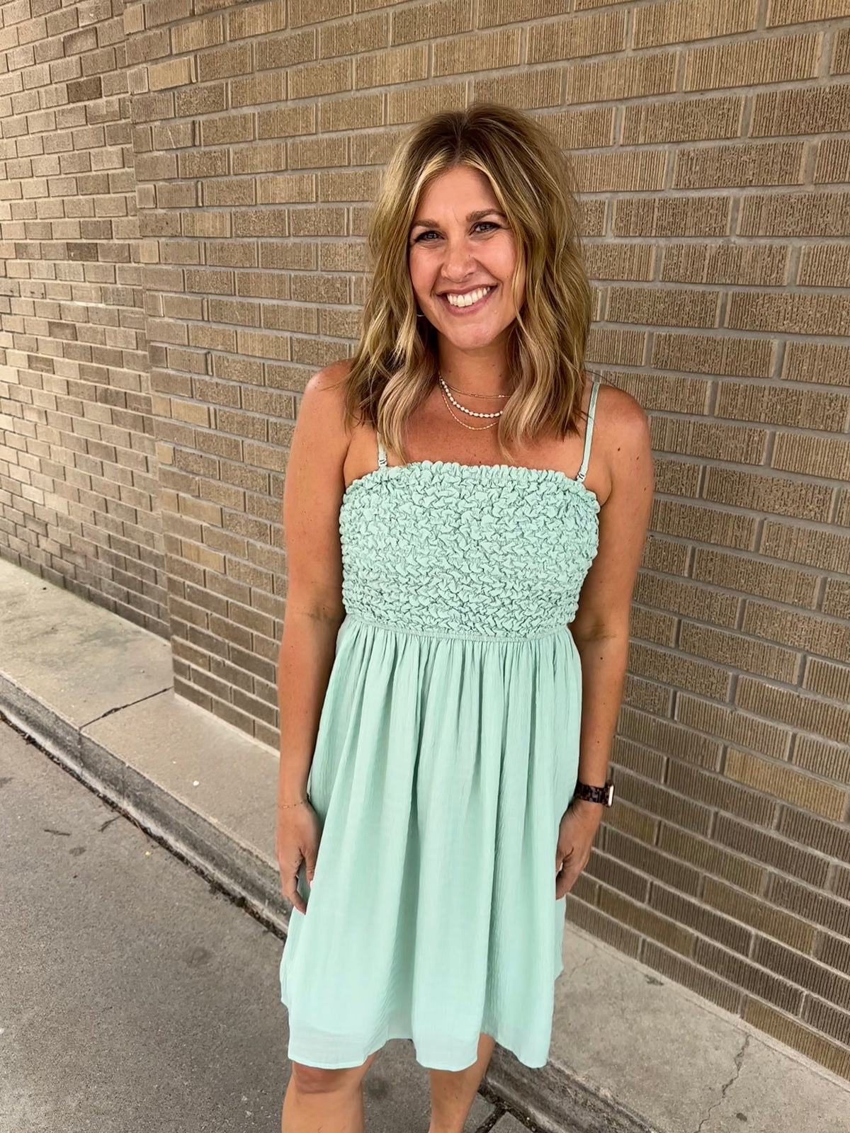 Sweet In Sage Dress