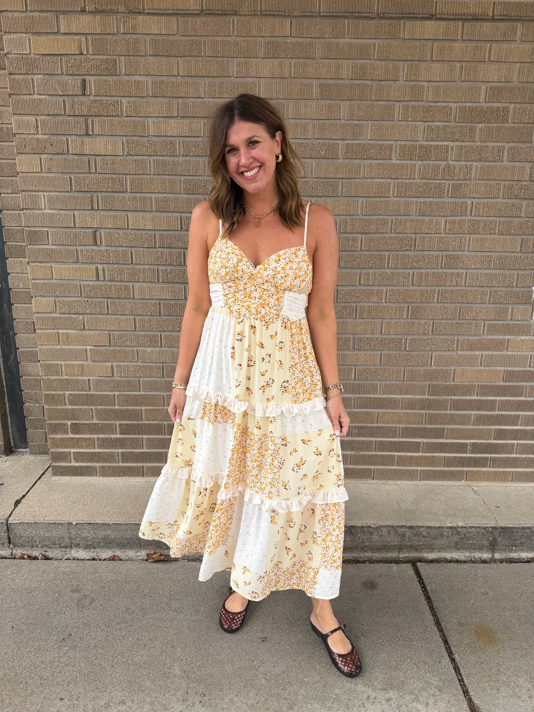 Yellow Wildflower Dress