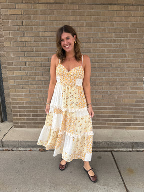 Yellow Wildflower Dress
