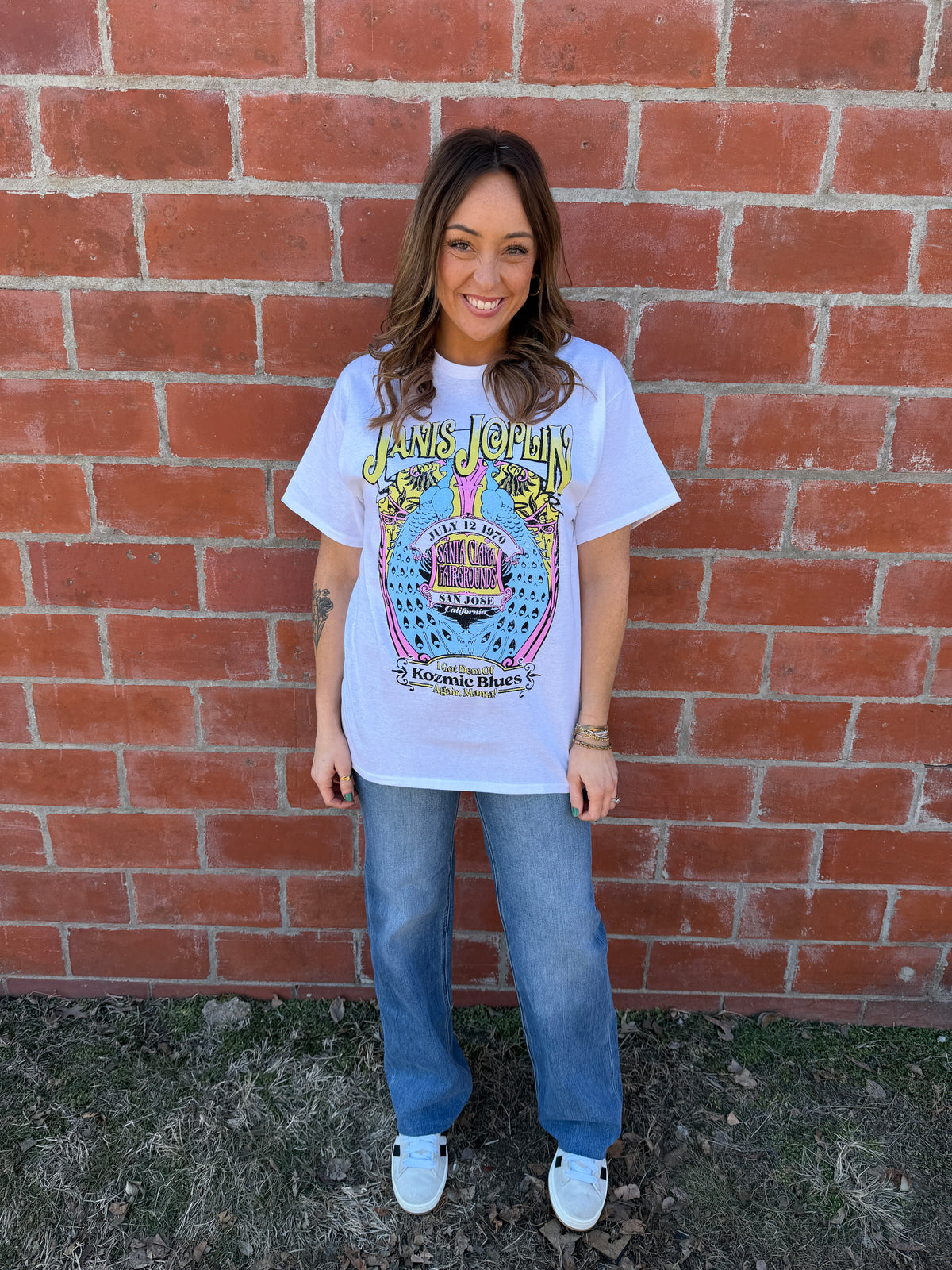 Janis Joplin Oversized Tee